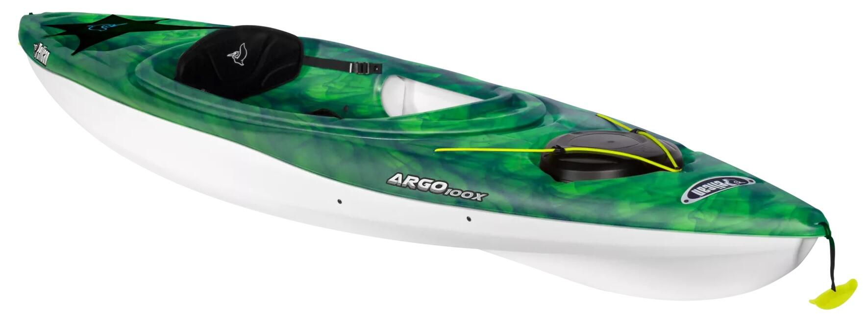 Jednoosobowy kajak turystyczny Pelican Argo 100x stabilny lekki 4/7