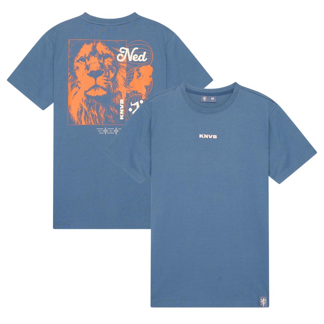 KNVB Nederlands Elftal Lifestyle T-Shirt Heren - EK 2024