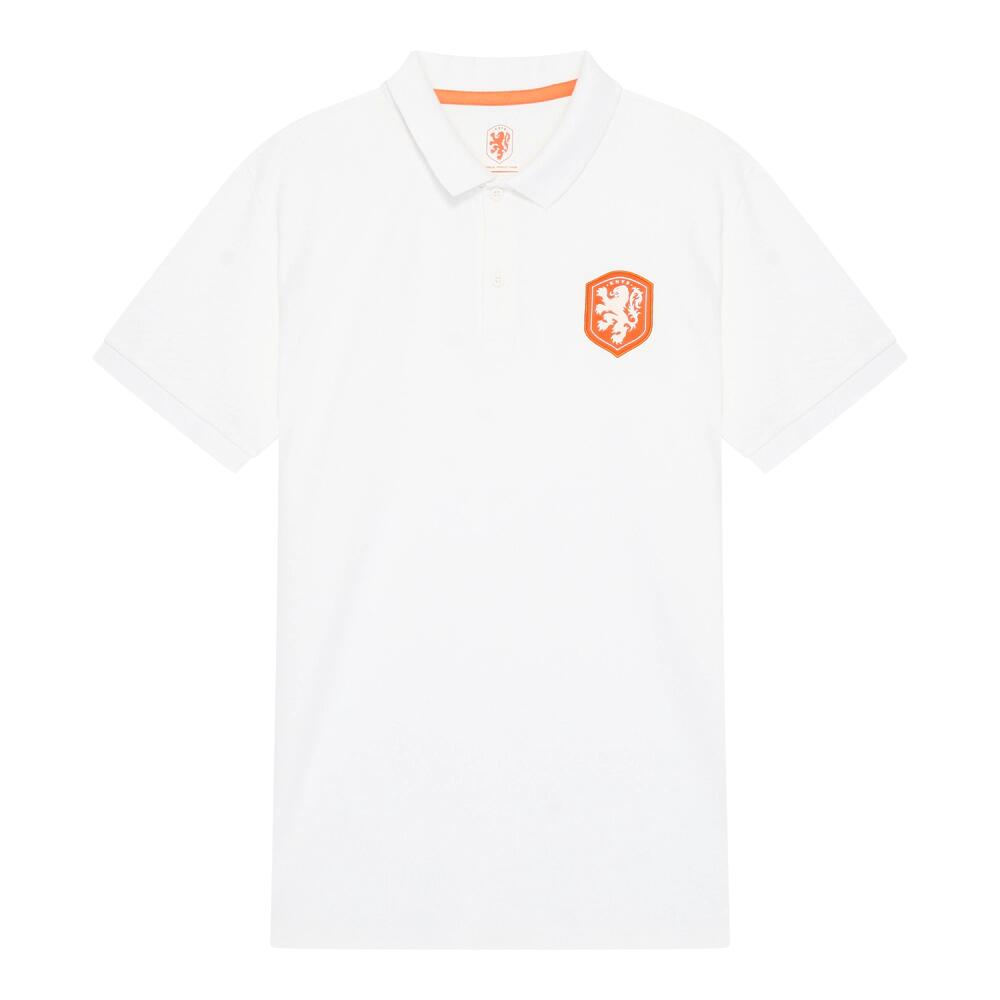 KNVB Nederlands elftal Polo Heren Wit - EK 2024 - Nederland - Holland