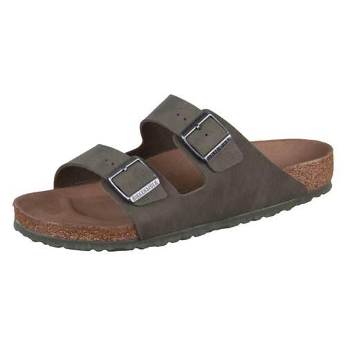 Klapki męskie Birkenstock Arizona Desert Dust Thyme Syn Vegan
