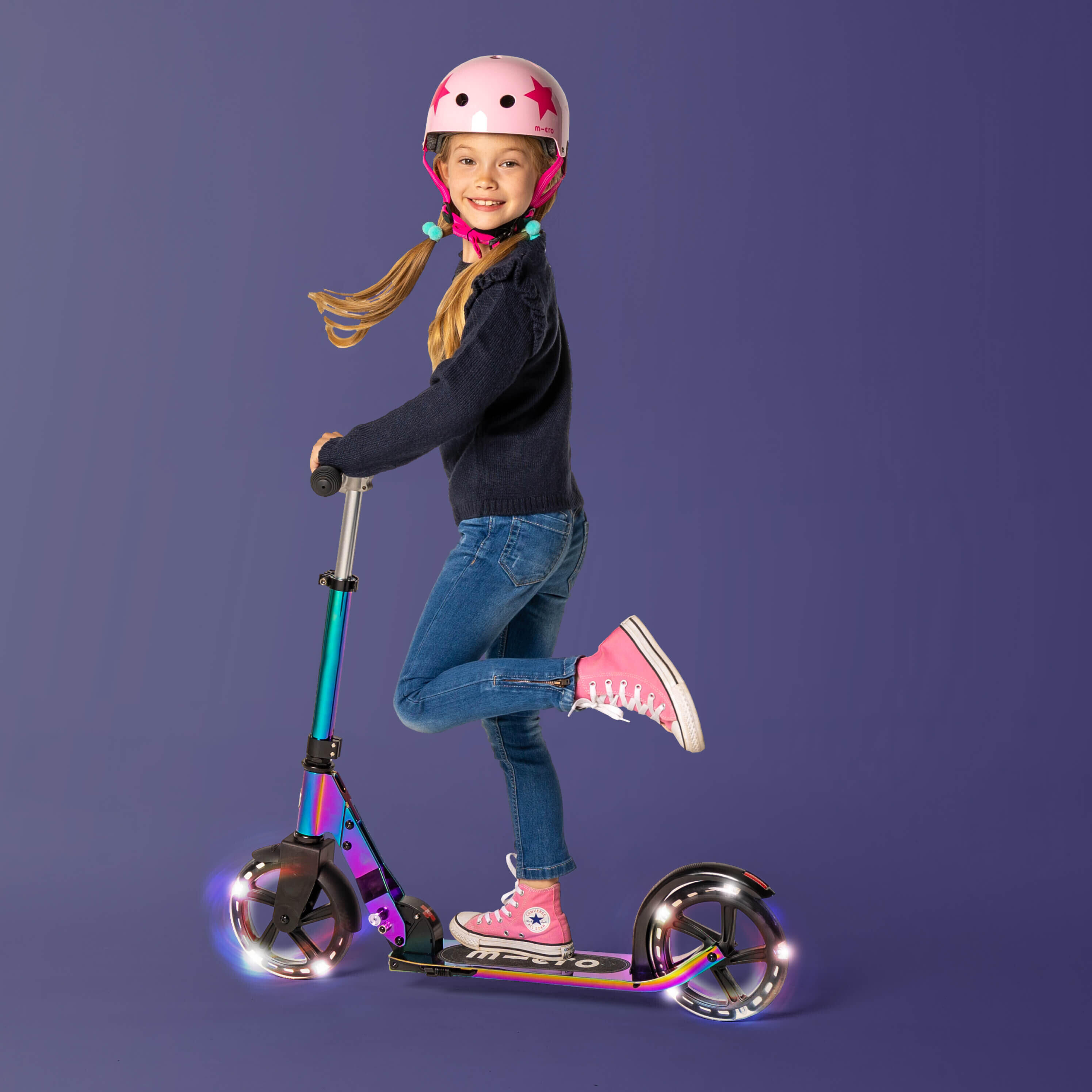 Printed Helmet: Star Pink 5/7