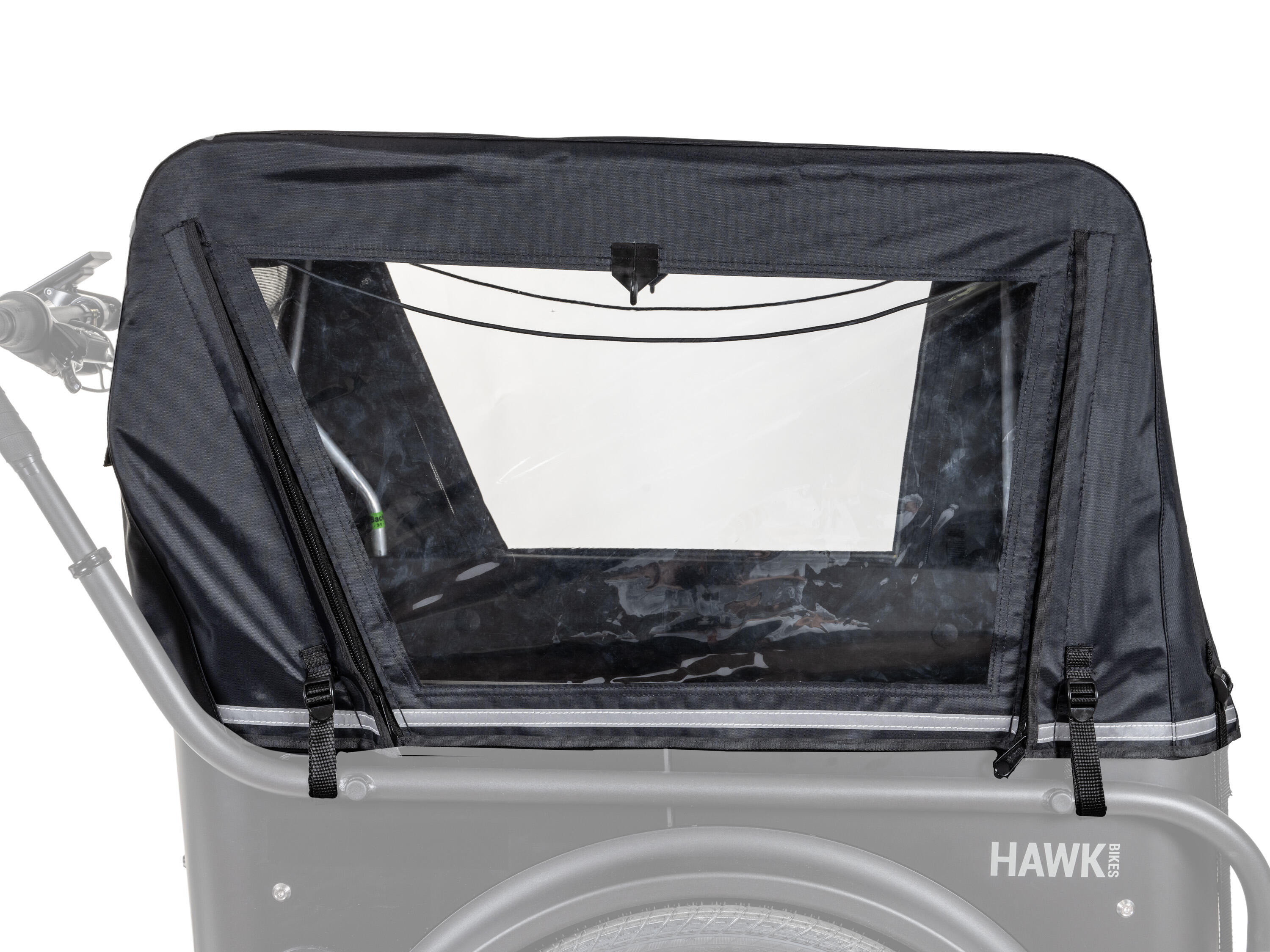 HAWK BIKES Hawk Regenverdeck für Cargo 3.2 E-Lastenfahrrad