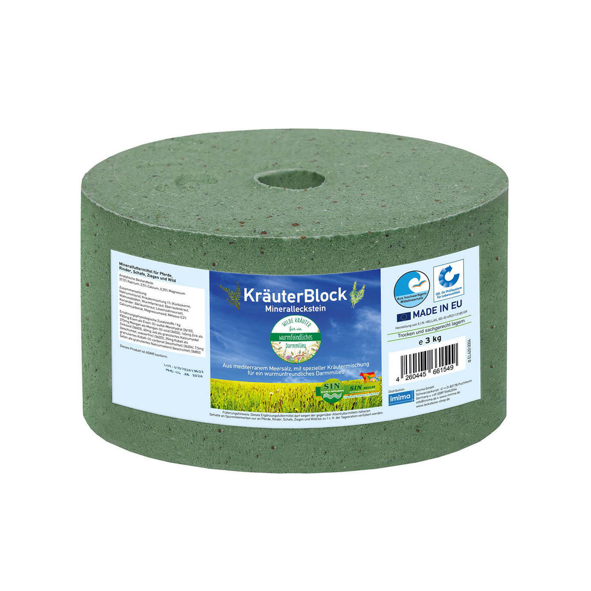 Imima - Kräuterblock - Pierre À Lécher Minérale, 3kg - Pierre À Sel - 3 Kg - Decathlon