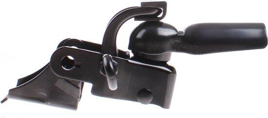 Acoplamiento remolque bicicleta Sunnywheel, acero negro, 4 piezas 4/5