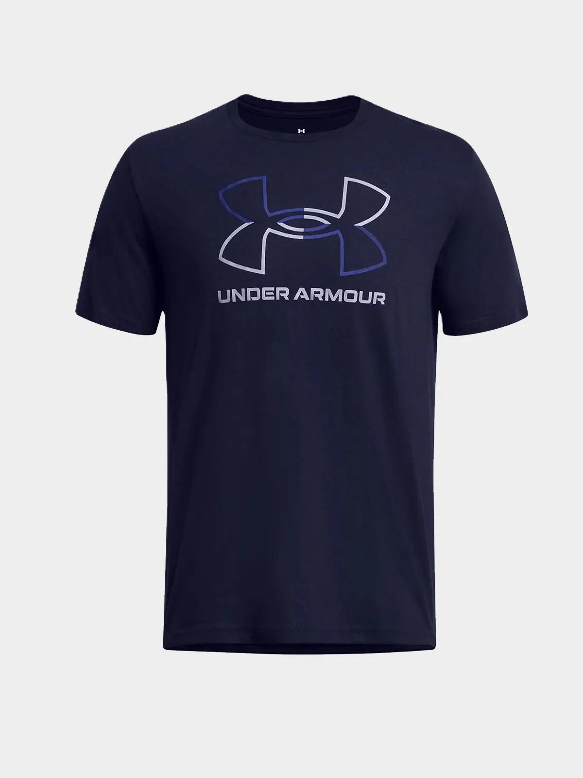 Tshirt Foundation Marineblau Under Armour Herren 4/4