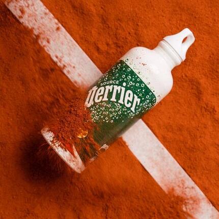 Gourde Perrier pour Roland-Garros 600 ml