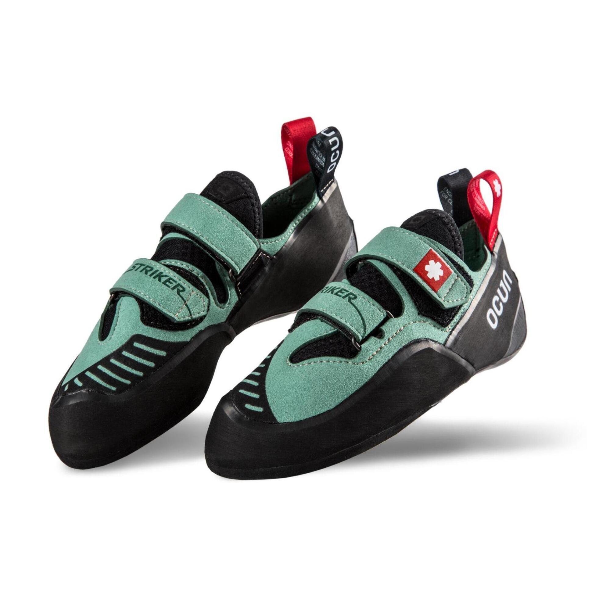Ocun - Chausson D’escalade Ocún Striker Qc Vert Malachite, Semelle 4 Mm, Velcros - Chausson D'Escalade - Vert - Decathlon