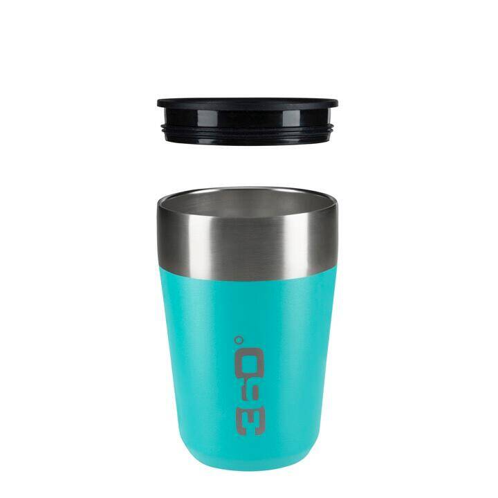 Stainless Steel Vacuum Insulated Travel Mug 355ML Regular Turquoise -  1