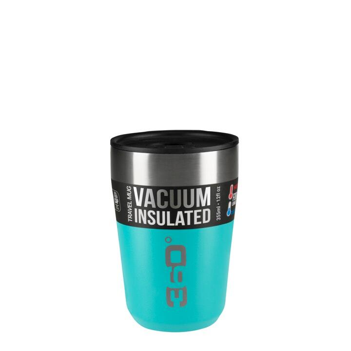Stainless Steel Vacuum Insulated Travel Mug 355ML Regular Turquoise