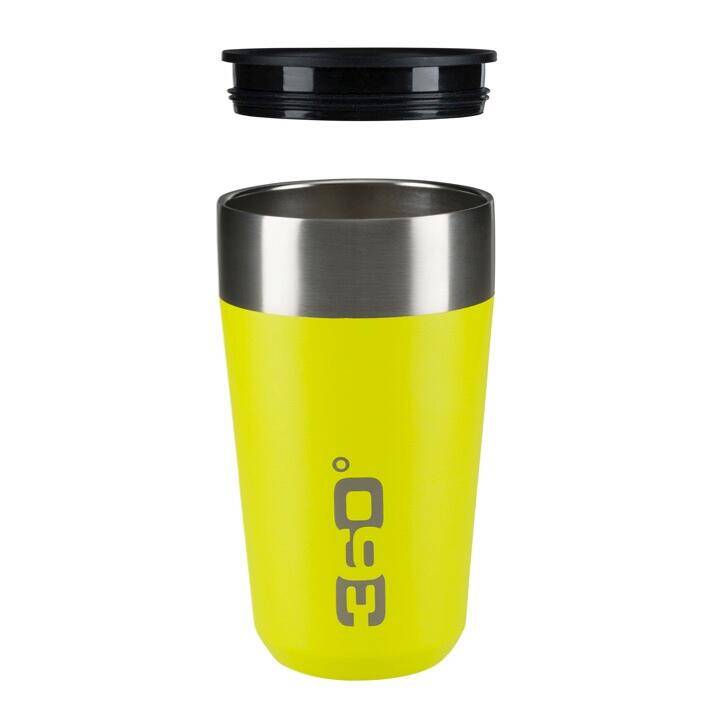 Insulated Travel Mug Stainless Steel 475ML Large - LIME -  1