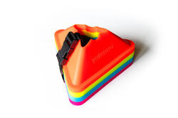 Lot de 20 cônes triangulaires