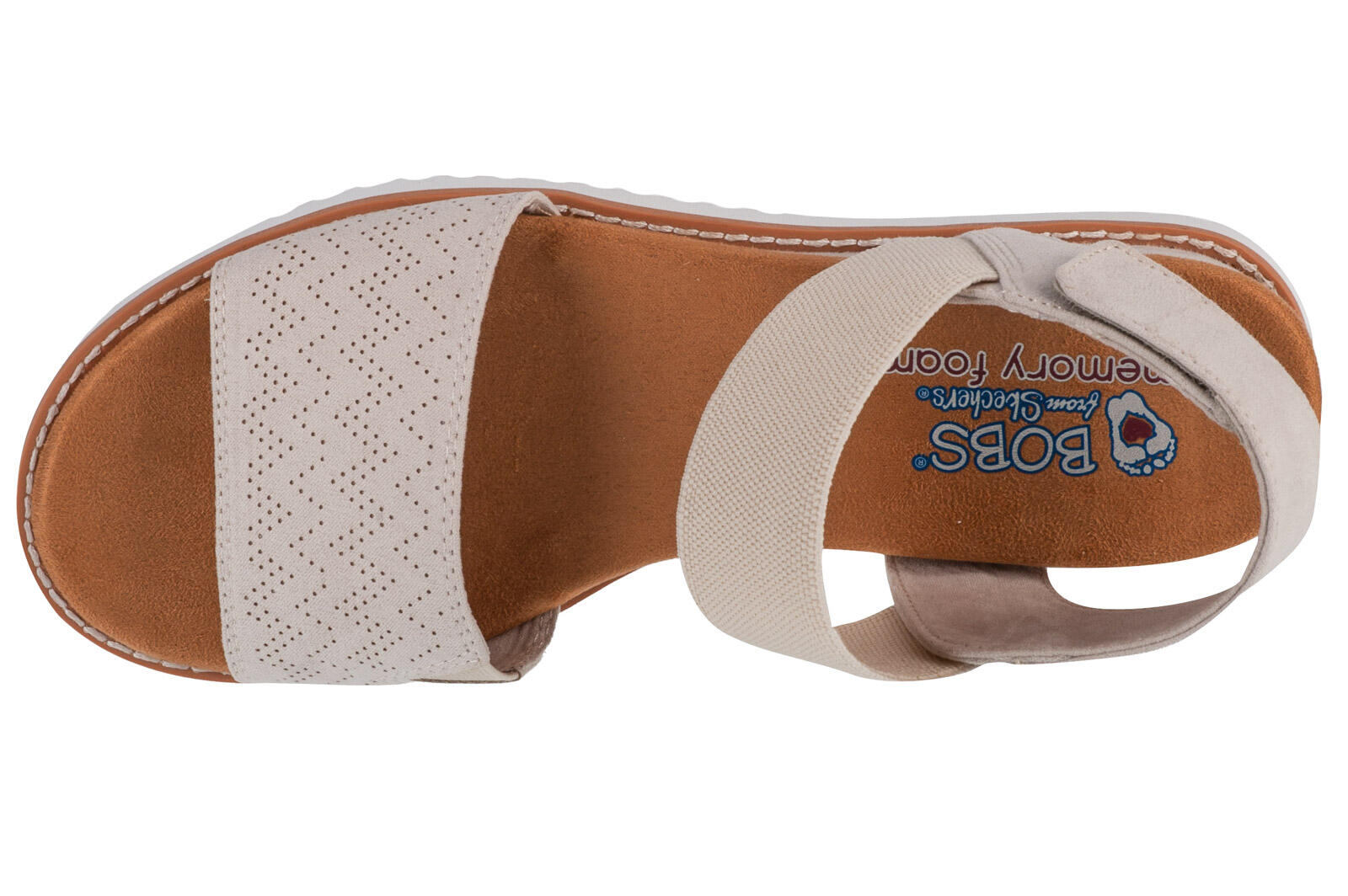 Sandali Skechers Desert Kiss beige con Memory Foam 3/6
