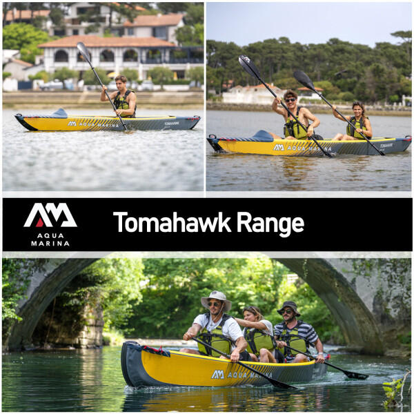 Kayak ad alta pressione Aqua Marina Tomahawk AIR-K per 2 persone