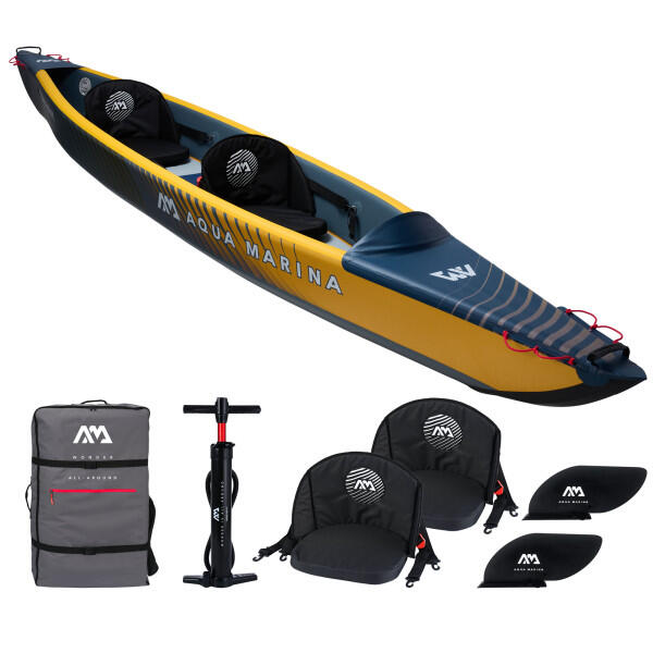 Kayak ad alta pressione Aqua Marina Tomahawk AIR-K per 2 persone