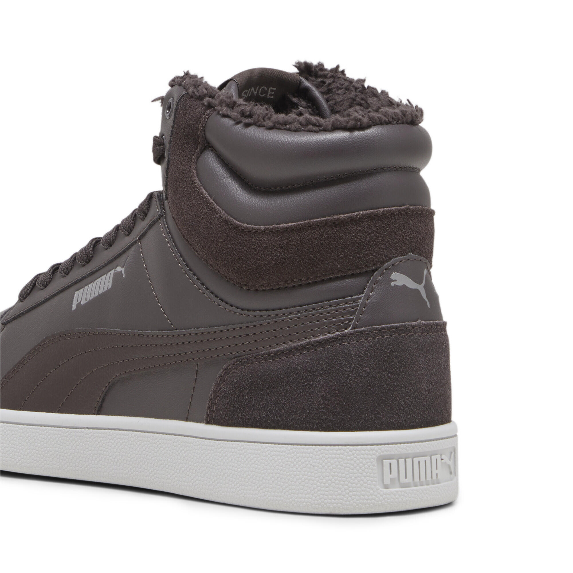 Puma Shuffle Mid Fur Herren Winter Sneaker gefüttert 387609 03 grau 6/7