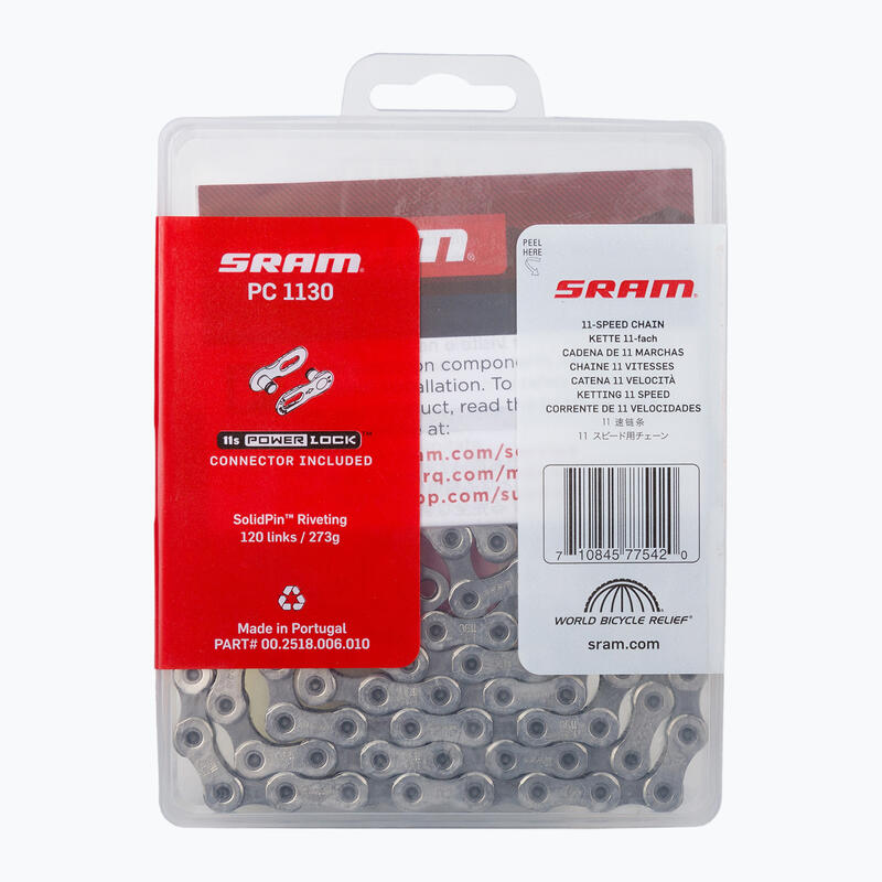 Cadena de bicicletas SRAM CN PC1130 120LI W/ PWR.LCK 11S