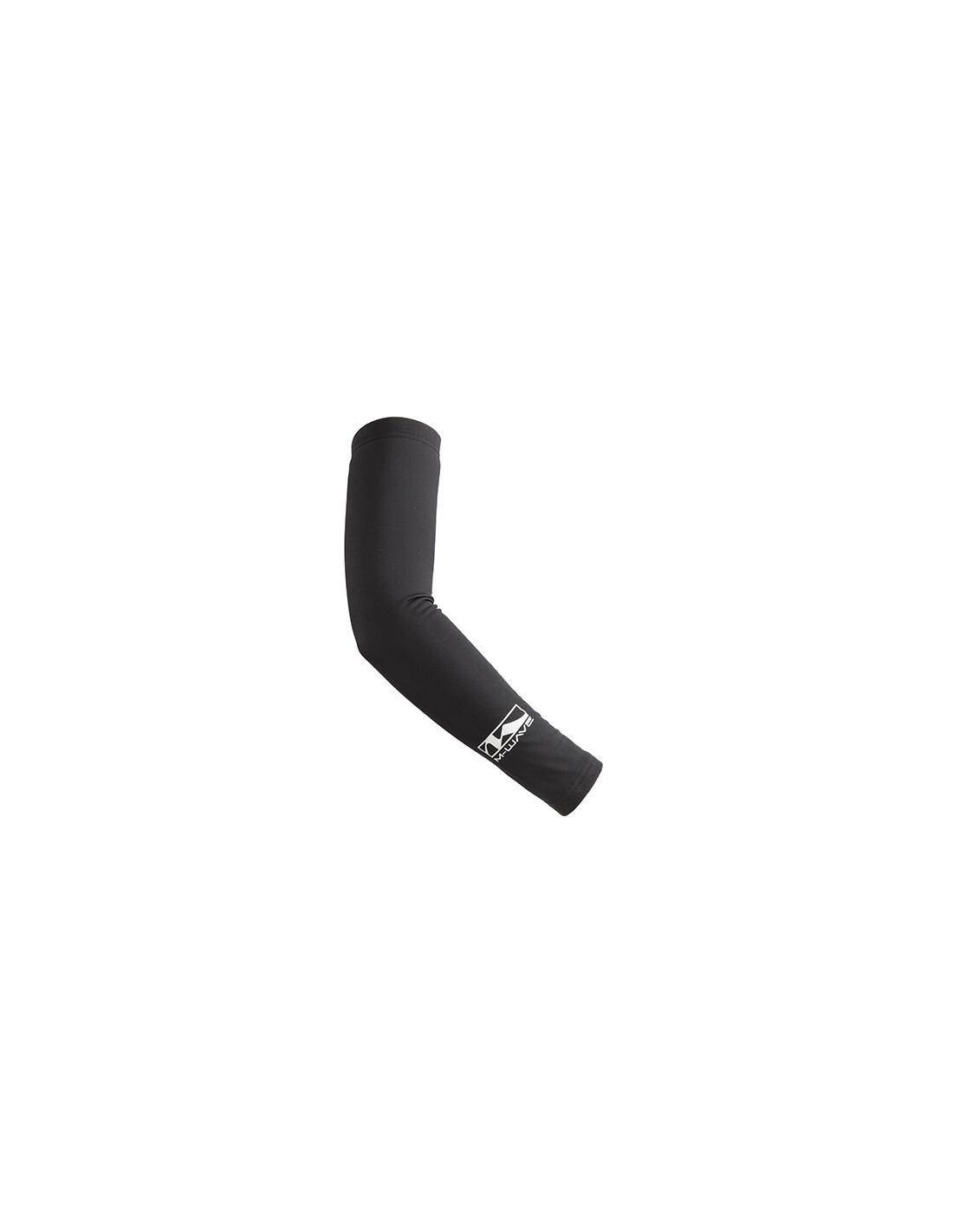 Par manguitos m-wave negros s/m 1/1