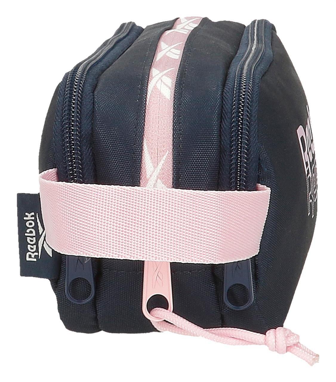 Trousse trois compartiments enfant Reebok Binley 10cm Bleu marine 4/5