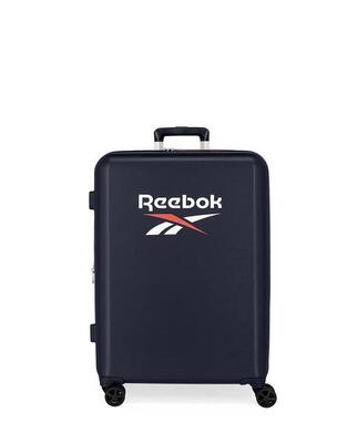 Maleta mediana ABS rígida Unisex Reebok Roxbury 70cm 81L Negro