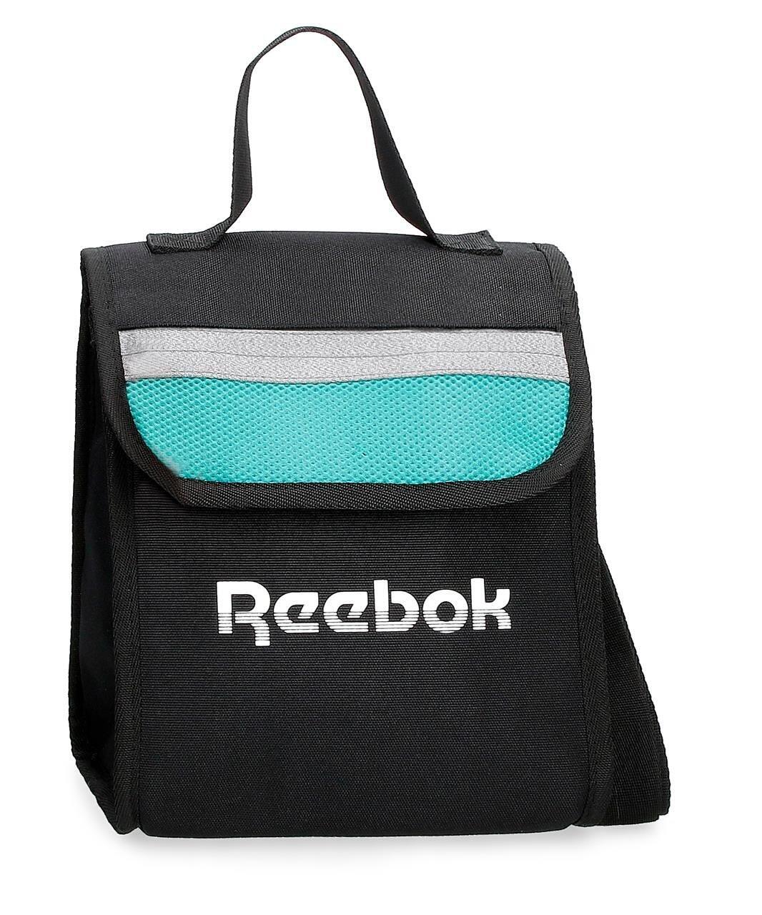 Bolsa térmica porta-alimentos menino reebok andover 23cm preto