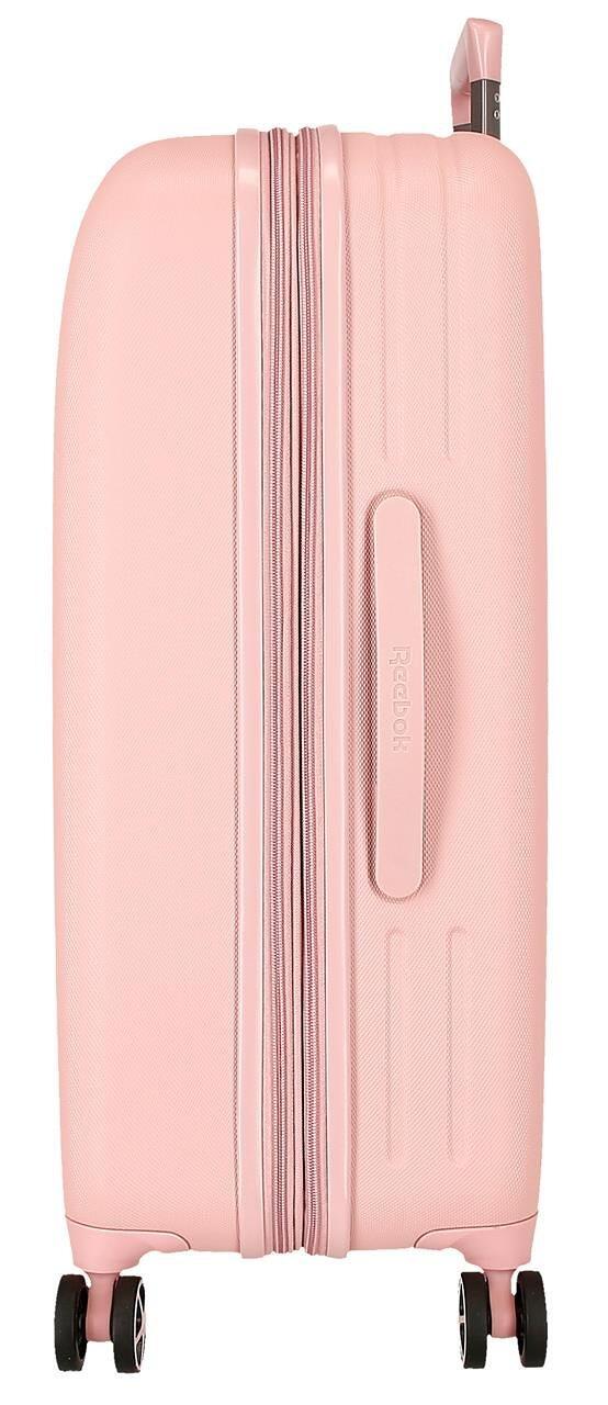 Valigia media rigida ABS Donna Reebok Franklin 70cm 73L Rosa 5/5