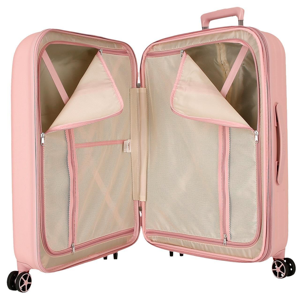 Valigia media rigida ABS Donna Reebok Franklin 70cm 73L Rosa 4/5