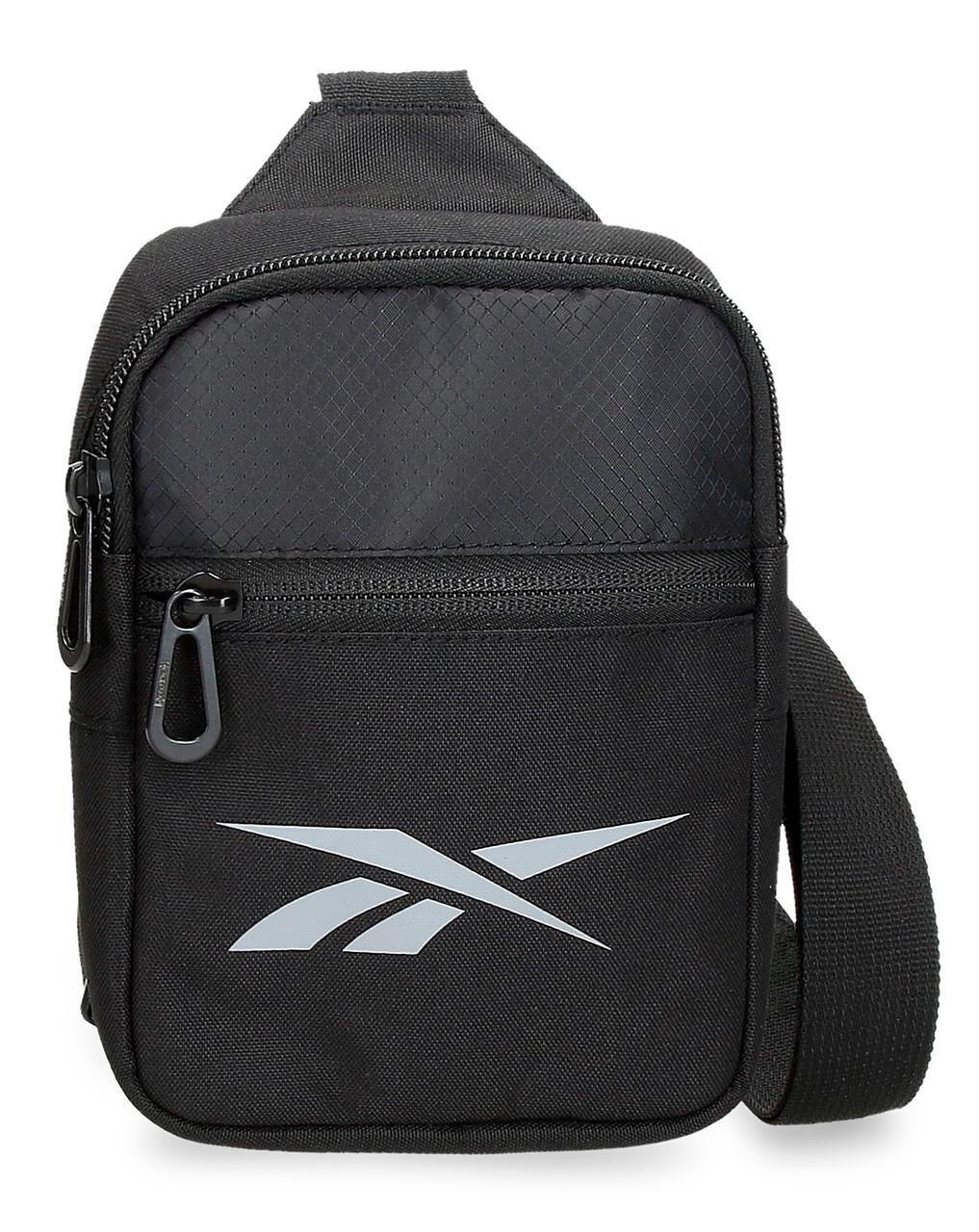 Bandoleira cruzada unisex reebok wayland 18cm preto