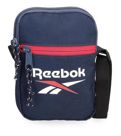 Borsa a tracolla piccola unisex Reebok Carson 17cm Nero