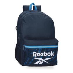 Mochila escolar  adaptable Reebok John 44cm Azul marino