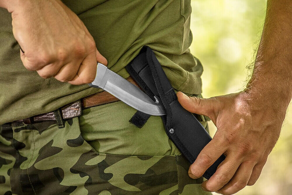 Nóż survivalowy myśliwski full tang 24cm 4/5