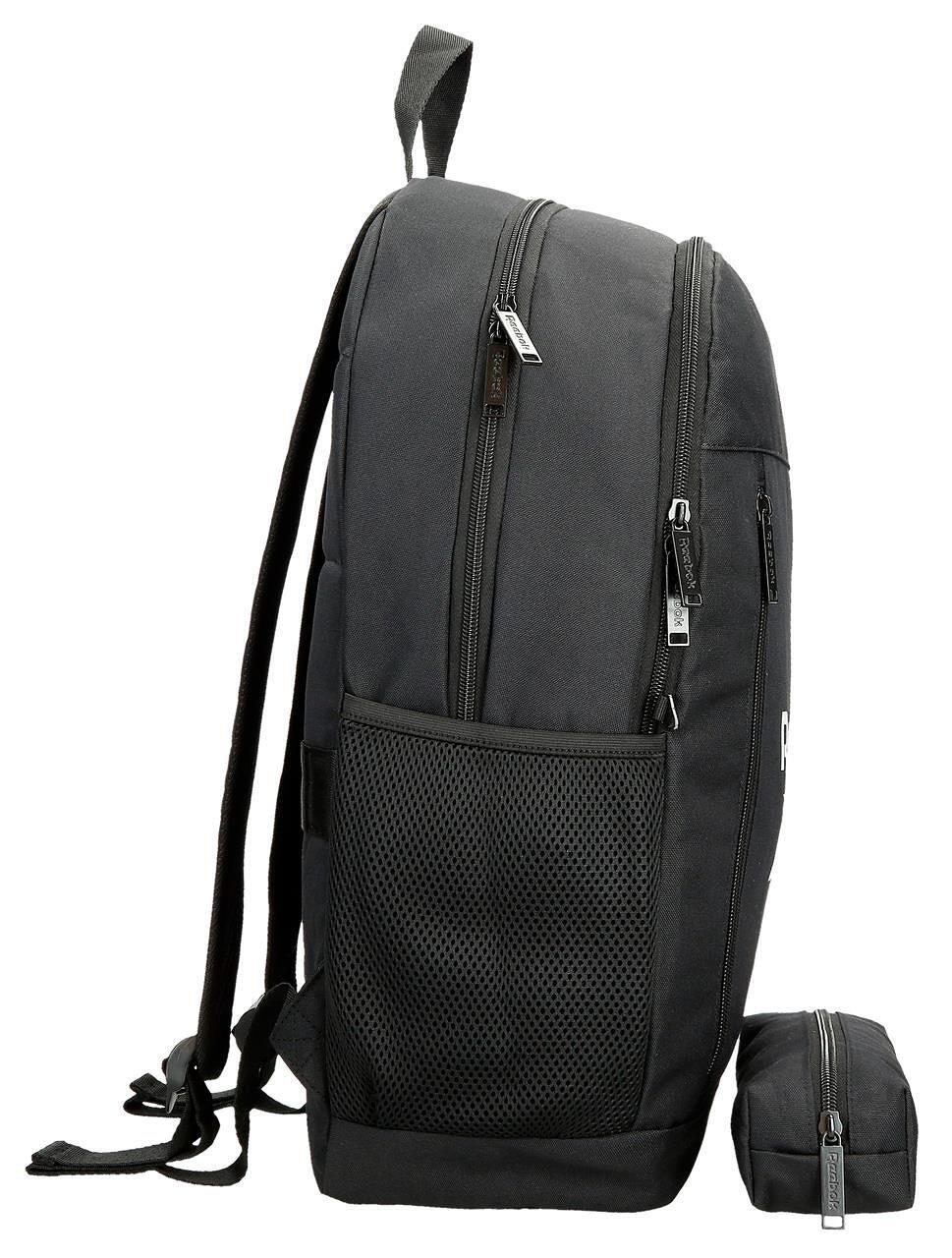 Sac à dos deux compartiments Unisexe Reebok Ashland 48cm Noir 4/5