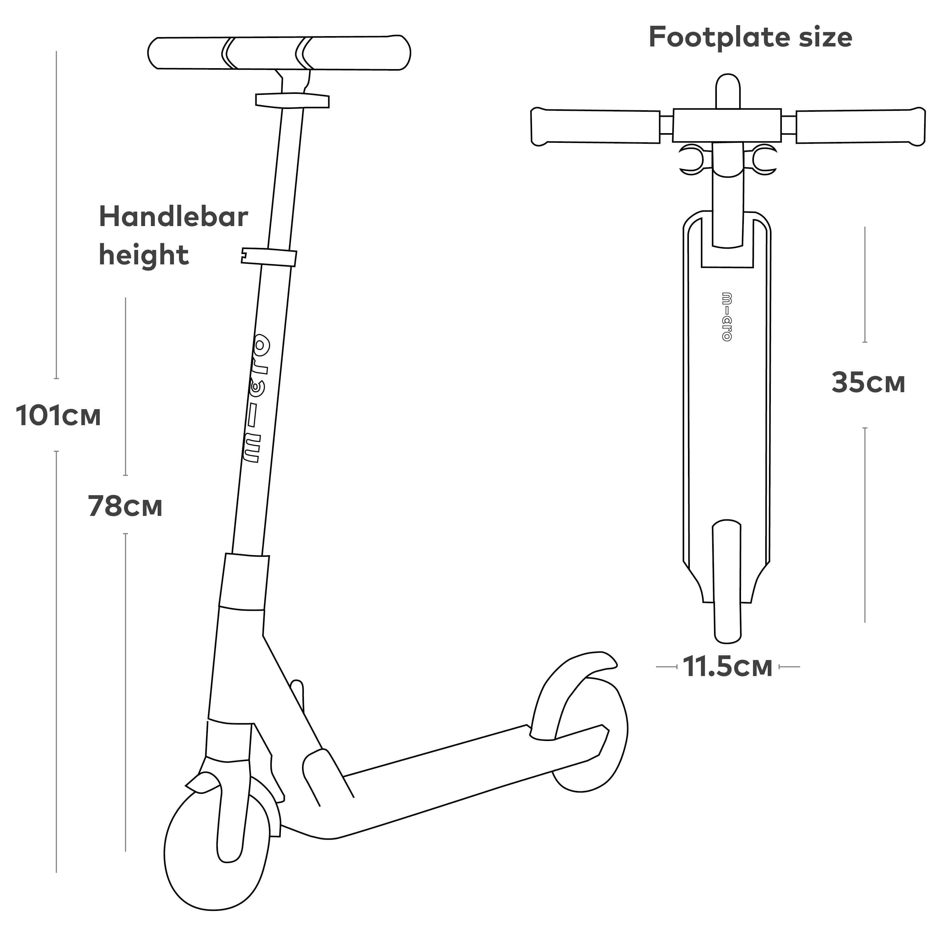 Patinete 2 Ruedas Micro Sprite Suspension Rosa 7/7