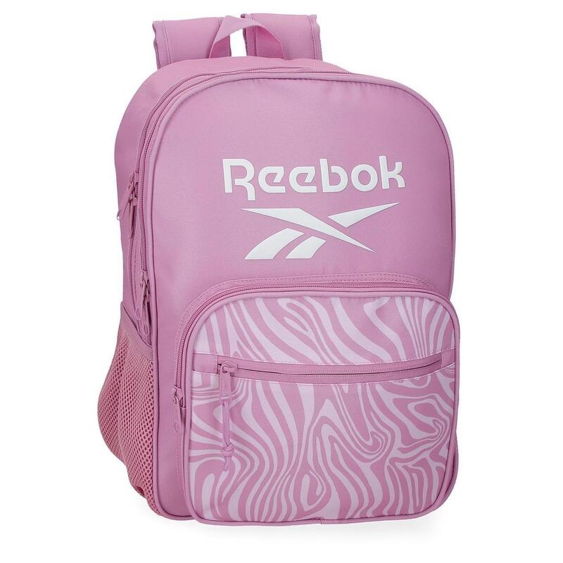 Mochila escolar  adaptable Reebok Festival 40cm Rosa