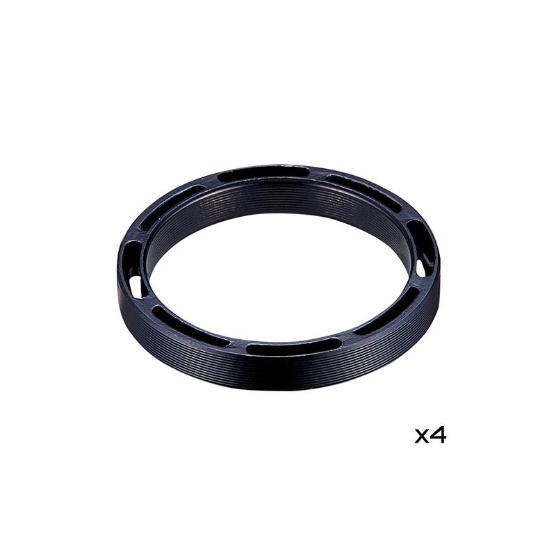 Kit 4 arandelas direccion supacaz 5mm 1 1/8" neg * 1/1