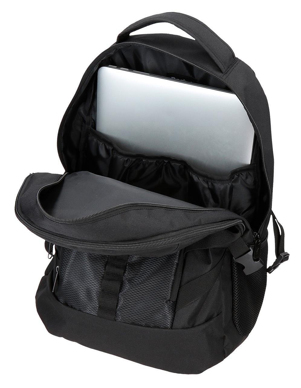 Zaino a due scomparti unisex Reebok Truck One 46cm Nero 4/5