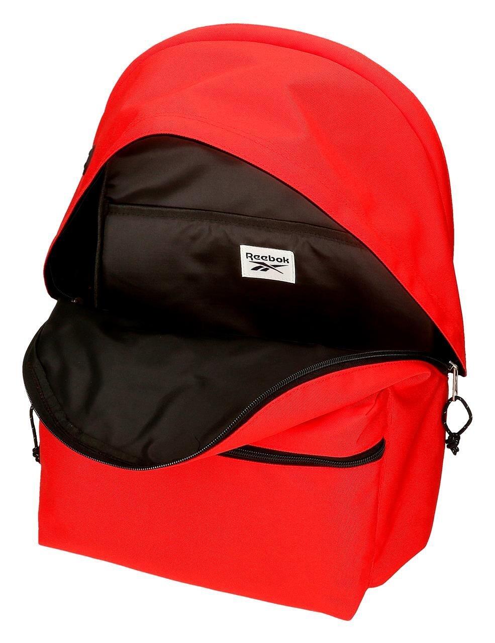 Mochila para laptop Unisex Reebok Boston 44cm Vermelho 5/5