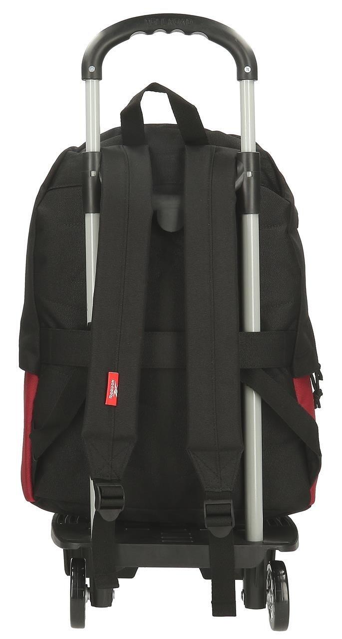 Zaino scolastico con carrello Ragazzo Reebok Portland 44cm Nero 2/5
