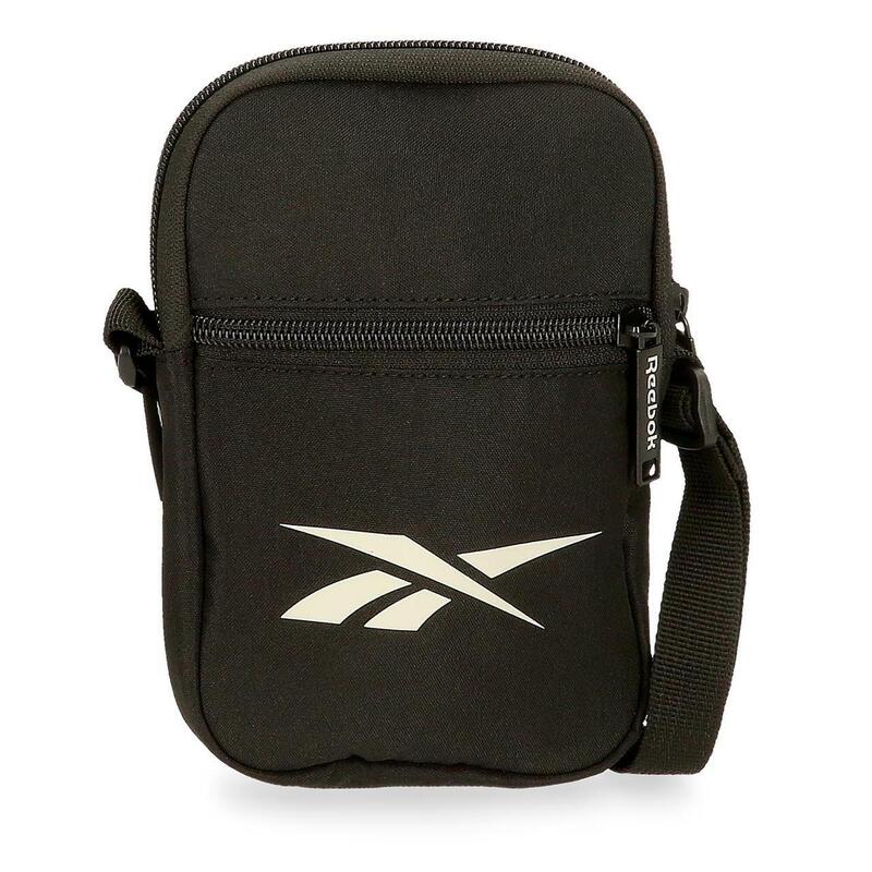 Bandolera pequeña Unisex Reebok Malden 17cm Negro