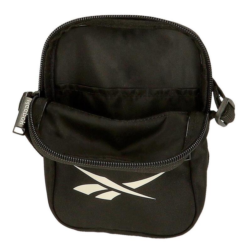 Bandolera pequeña Unisex Reebok Malden 17cm Negro