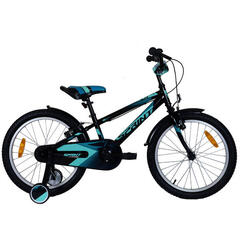 Bicicleta de Montaña 20" Umit Casper Negro/Turquesa Para Niños de 6 A 9 Años