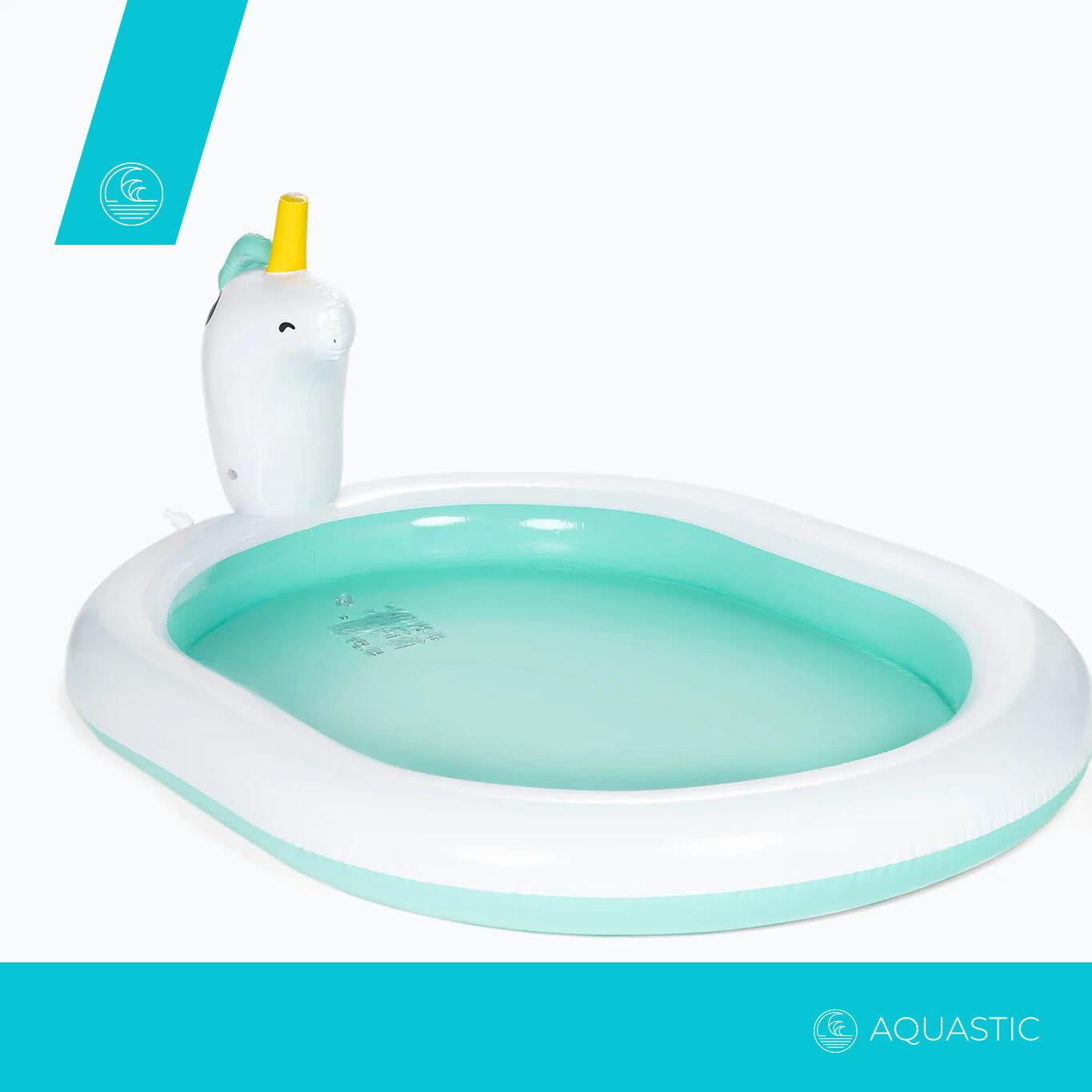 Kinderzwembad met AQUASTIC-fontein 3/7