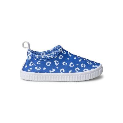 Kinder waterschoenen - blauw - leopard