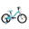 Bicicleta de montanha infantil Umit Alyce 18" branca/turquesa