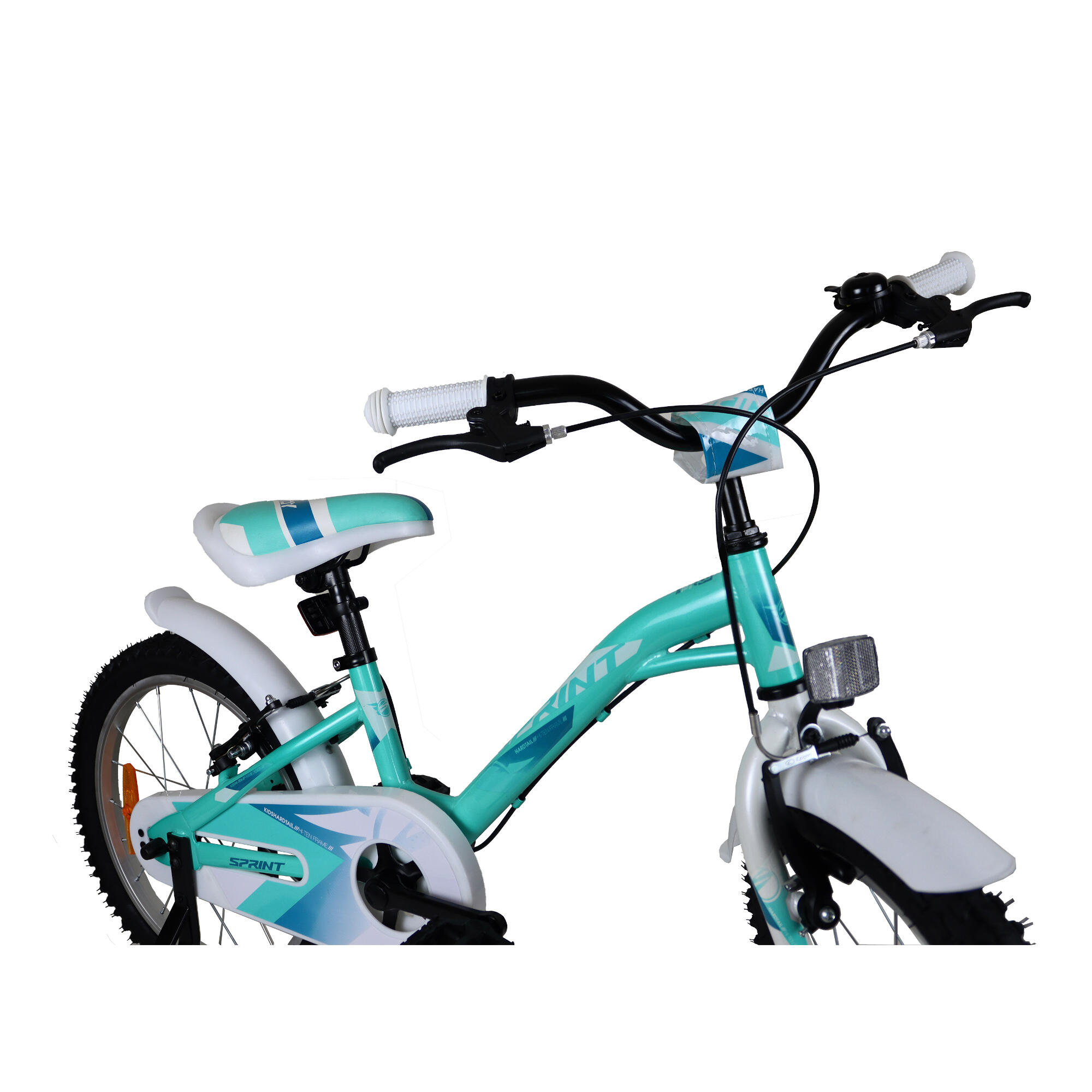 Bicicleta de Montaña Infantil 18" Umit Alyce Blanca/Turquesa 4/6