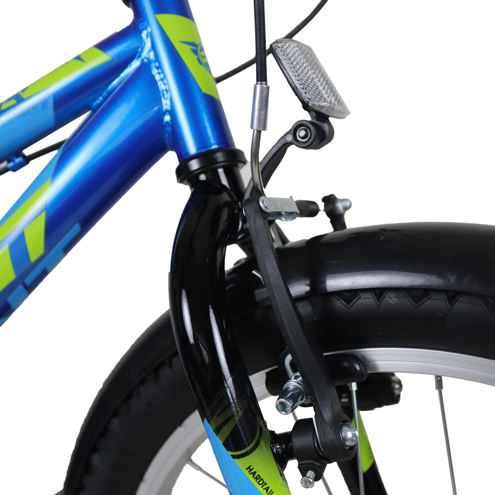 Bicicleta de Montaña Infantil 18" Umit Casper Azul/ Verde 2/6