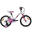 Bicicleta de montanha infantil Umit Alyce 18" branca/rosa
