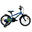 Bicicleta de montanha infantil 18" Umit Casper Azul/Verde