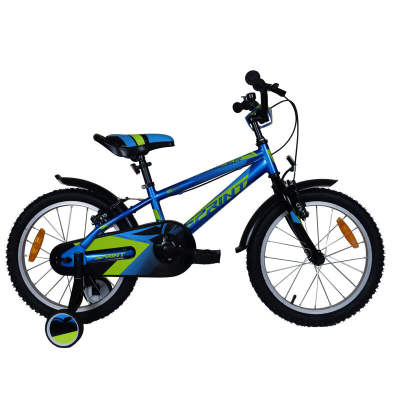 Bicicleta de montanha infantil 18" Umit Casper Azul/Verde