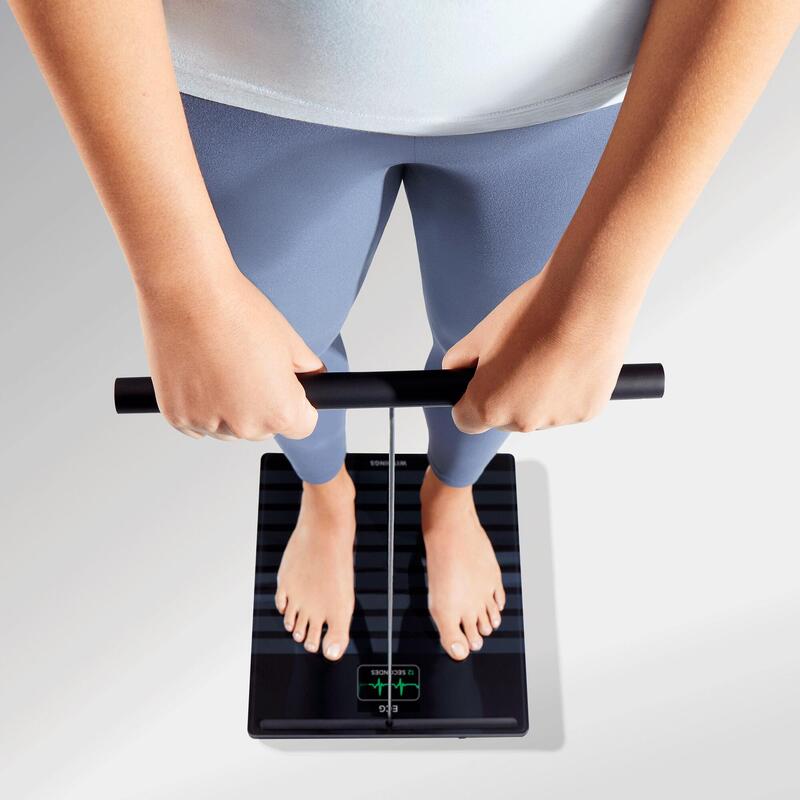 Cantar inteligent Withings Body Scan, Tehnologie Position Control, Negru