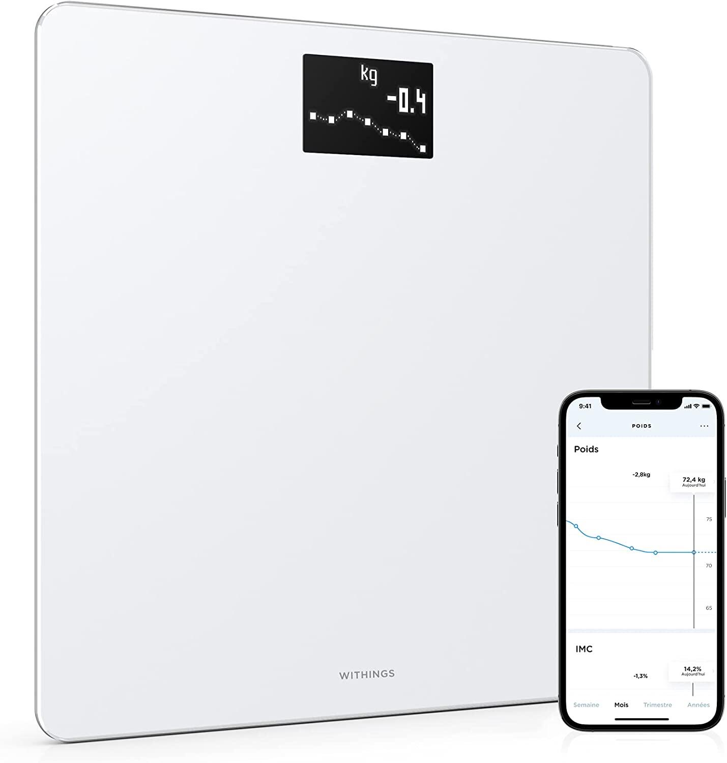 Withings Balança Body Branca Branco da Decathlon